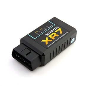 BuySKU72801 ELM327 XR7 Advanced Bluetooth OBDII Auto Car Diagnostic Scanner Tool (Black)