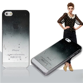 BuySKU72951 Fashion Color Gradient Water Droplets Style Hard Protective Back Case Cover for iPhone 5 (Black)