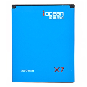 BuySKU73016 Original 3.7V 2000mAh Rechargeable Li-ion Polymer Battery for iocean X7 Quad-core 5.0-inch 3G Smartphone (Blue)