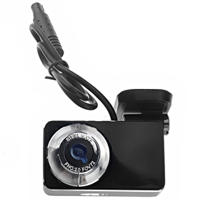 BuySKU72774 Portable 1.3MP CMOS HD 720P Car DVR Driving Recorder with Mutation Video /TF Card Slot (Black)