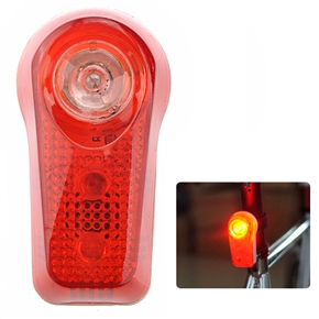 BuySKU72836 Portable 2-Mode Red Light 3-LED Bicycle Bike Safety Tail Light Warning Light