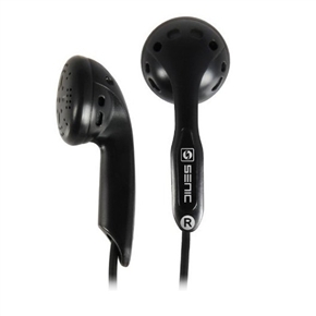 BuySKU72989 Senic MX-112 3.5mm-plug Wired Stereo Computer Earphones Headphones with Microphone (Black)
