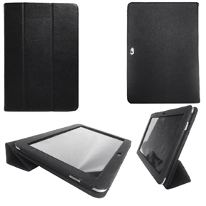 BuySKU73082 Smart PU Protective Magnetic Flip Case with Stand for Samsung Galaxy Tab 10.1" P5100 /P7510 (Black)