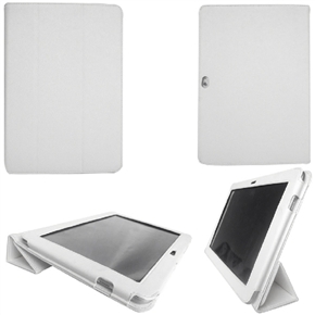 BuySKU73081 Smart PU Protective Magnetic Flip Case with Stand for Samsung Galaxy Tab 10.1" P5100 /P7510 (White)