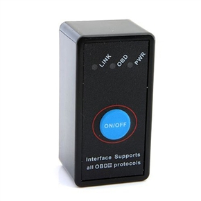 BuySKU72829 Super Mini ELM327 M1 Wireless Bluetooth OBDII Auto Car Diagnostic Scanner Tool (Black & White)