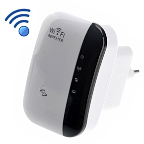 BuySKU72651 WRP301 300Mbps Wireless-N WiFi Repeater 802.11b/g/n Signal Range Expander Signal Booster (White)