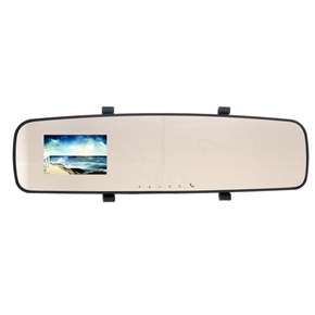 BuySKU73040 X13 2.7-inch TFT-LCD Full HD 1080P Bluetooth Car DVR Rearview Mirror with G-sensor /AV-out /One-key Lock /Motion Detect