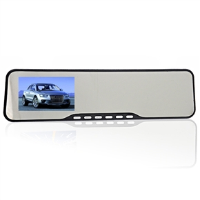 BuySKU71043 X888D 2.7-inch TFT-LCD 3.0MP CMOS 120-degree Wide Angle 720P HD Rearview Car DVR with AV-out /Anti-shake /Night Vision 