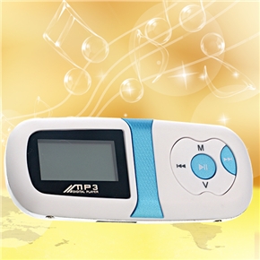 BuySKU72668 ZC 1.2-inch LCD Rechargeable 2GB Digital MP3 Player with MIC /Speaker /TF Card Slot (Sky-blue & White)