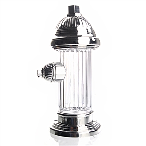 BuySKU73573 1000ML Creative Tarnish-resistant Fire Hydrant Beer Drink Liquor Dispenser (Silver)