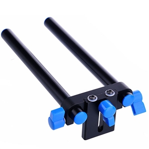 BuySKU73135 15mm Rail Rod Shoulder Mount Support Rig Connector for DSLR HDSLR DV