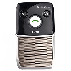BuySKU73604 720 Solar Powered Multi-point Bluetooth Speakerphone Handsfree Car Kit with Voice Prompt /Speaker /MIC