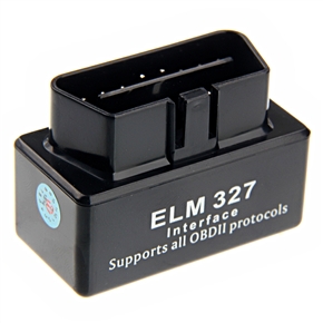 BuySKU73468 C3 ELM327 Mini Wireless Bluetooth OBDII Auto Car Diagnostic Scanner Tool (Black)