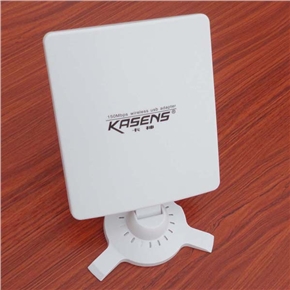 BuySKU73486 Kasens KS-N5200 High-power 6600MW 80DBI Antenna 150Mbps Wireless WiFi USB Adapter (White)