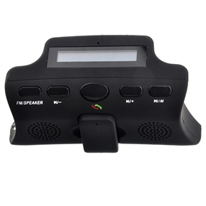 BuySKU73601 LV-818 Steering Wheel Mount LCD Bluetooth Handsfree Car Kit with FM Transmitter /TTS /Caller ID /MP3 Player /TF Slot