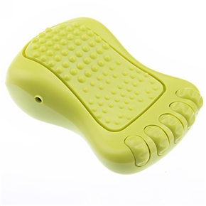 BuySKU73449 M-FOOT 2 AA /USB Powered Electric Vibrating Foot Sole Massager Foot Relaxation Device (Green)