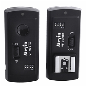 BuySKU73137 Meyin VF-902 FSK 2.4GHz Wireless Remote Flash Trigger for Nikon Camera (Black)