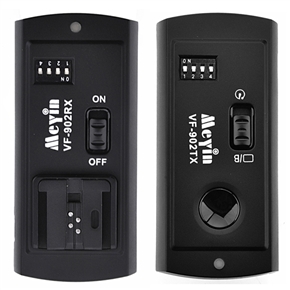 Meyin VF-902 FSK 2.4GHz Wireless Remote Flash Trigger for Sony Camera (Black)