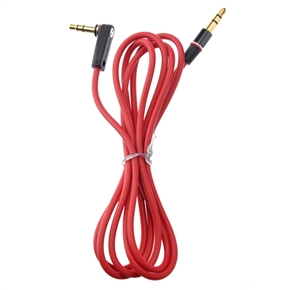 BuySKU73443 1.2M 3.5mm Male to Male AUX Audio Cable Headphone Extension Cable for iPhone /iPod /Cellphone (Red)