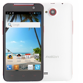 BuySKU73460 Neken N5 Android 4.2 MTK6589 Quad-core 4.7-inch IPS Screen Dual-camera GPS 1GB/4GB 3G Smartphone (White)
