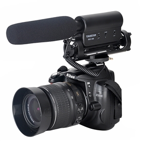 BuySKU73133 Takstar SGC-598 Portable Professional Condenser Recording Microphone for DV /DSLR Camera (Black)
