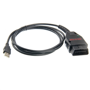 BuySKU73464 VAG-K+CAN USB to OBDII Code Reader Car Diagnostic Cable Cord (Black)