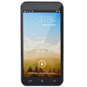 BuySKU73450 Vowney V5 Android 4.2 MTK6589 Quad-core 5.0-inch HD IPS Screen Dual-camera GPS 1GB/4GB 3G Smartphone (Black)