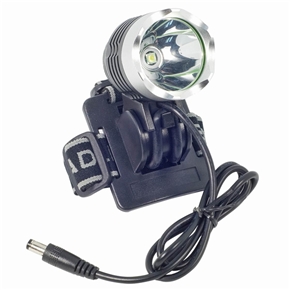 BuySKU73587 Waterproof CREE XM-L T6 1800 Lumens LED Bicycle Headlight Light with Adjustable Headband (Black)