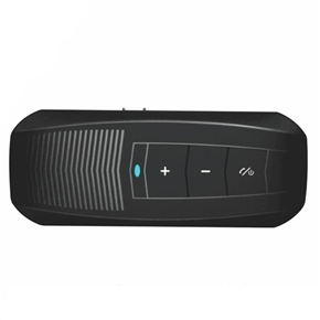 BuySKU73200 Wireless Bluetooth V3.0+EDR Multipoint Speakerphone Handsfree Car Kit with Sun Visor Clip for Mobile Phones /PC (Black)