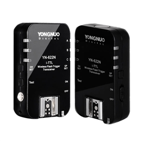 BuySKU73269 YONGNUO YN-622N i-TTL 1/8000s 2.4GHz Wireless Flash Trigger Transceiver for Nikon Camera (Black)