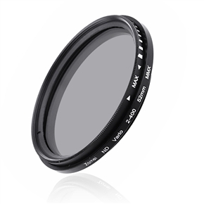 BuySKU73153 Zomei 52mm ND2 to ND400 Variable Neutral Density Filter ND Filter (Black)