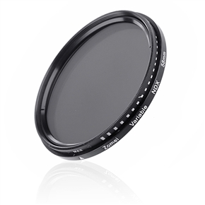 BuySKU73157 Zomei 58mm ND2 to ND400 Variable Neutral Density Filter ND Filter (Black)