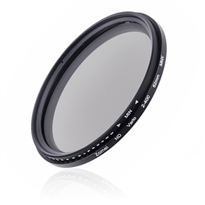 BuySKU73155 Zomei 62mm ND2 to ND400 Variable Neutral Density Filter ND Filter (Black)