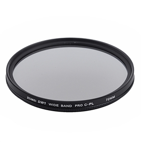 BuySKU73149 Zomei 72mm Ultra-slim CPL Filter Circular Polarizing Filter (Black)