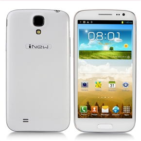 BuySKU73364 iNew M2 Android 4.2 MTK6589 Quad-core 1GB/4GB Dual-camera GPS 5.0-inch Capacitive Screen 3G Smartphone (White)