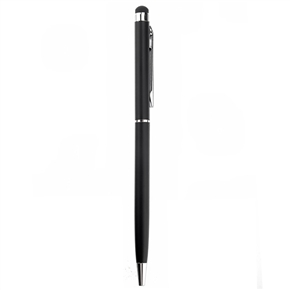 BuySKU73751 2-in-1 Universal Capacitive Touch Screen Stylus Pen & Ballpoint Pen for iPhone /iPad /Smartphone (Black)