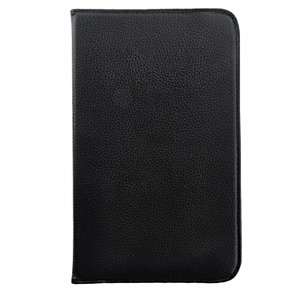 360-degree Rotating Stand Litchi Texture PU Protective Flip Case for Samsung Galaxy Tab 3 8.0 T310 /T311 /T315 (Black)