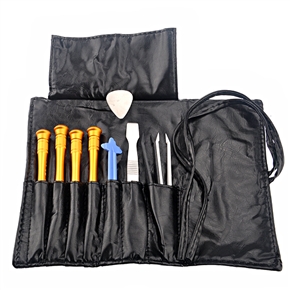BuySKU73822 9-in-1 Precise Screwdriver Repair Opening Tools Kit with PU Bag for iPhone /iPad /iPod