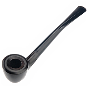 BuySKU74021 9002 Exquisite Long Sandalwood Men's Cigarette Tobacco Smoking Pipe (Black)