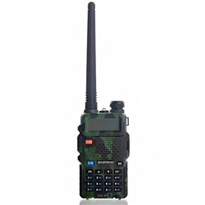 BuySKU74049 Baofeng UV-5R Portable UHF/VHF Dual-band Two-way Radio Transceiver with LED Flashlight (Army Green)