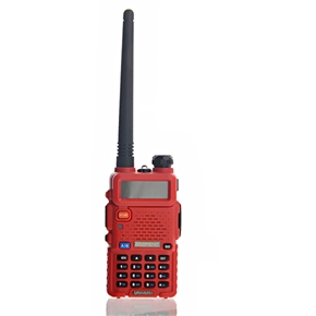 BuySKU74050 Baofeng UV-5R Portable UHF/VHF Dual-band Two-way Radio Transceiver with LED Flashlight (Red)