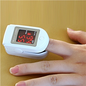 BuySKU73723 CMS50DL Handheld LED Display Fingertip Style Pulse Oximeter SpO2 Monitor (White)
