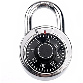 BuySKU73904 CR-209 Round Swivel Plate Style Resettable Combination Lock Password Lock