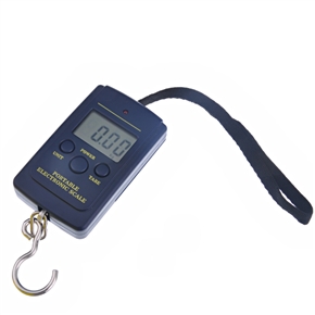 BuySKU66062 Digital Handheld Scale Mini Electronic Scale Precision Balance with Hook (Blue)