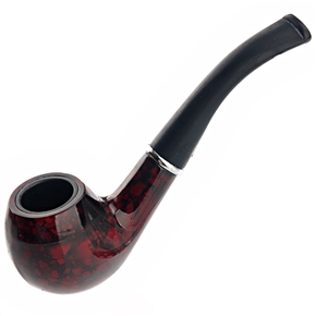 BuySKU74012 FS702 Detachable Stone Style Cigarette Tobacco Smoking Pipe (Dark Red)