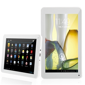 BuySKU73705 KNC MD706A Android 4.2 RK3168 Dual-core 1.2GHz Front-camera 512MB/8GB 7-inch Capacitive Tablet PC (White)