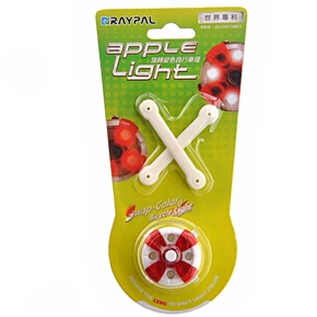 BuySKU73872 Portable Super-bright 4-LED Swap-color Red /White Bicycle Bike LED Head Light /Tail Light (White)