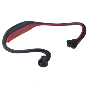 BuySKU73668 S9 Neckband Type Rechargeable Wireless Bluetooth Stereo Headphone Headset with Microphone (Red)