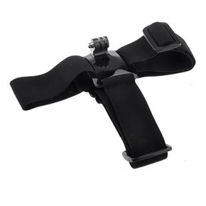 BuySKU74094 ST-23 Elastic Adjustable Anti-skid Head Strap Mount Belt for GoPro HD HERO /HERO2 /HERO3 (Black)