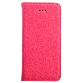 BuySKU73680 Ultra-thin PU Protective Flip Case Cover with 2 Mini Suckers & Stand for iPhone 5 (Rosy)